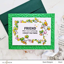 Cargar imagen en el visor de la galería, Frame of Leaves 3D Embossing Folder - Altenew