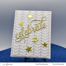 Cargar imagen en el visor de la galería, Tiled Chevron 3D Embossing Folder Geometric - Altenew