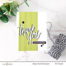 Cargar imagen en el visor de la galería, Tiled Chevron 3D Embossing Folder Geometric - Altenew