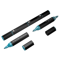 Cargar imagen en el visor de la galería, Blue turquoise shades Tri Blend Marker - Spectrum Noir