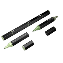 Cargar imagen en el visor de la galería, Dull Green Blend TriBlend Markers - Spectrum Noir