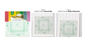 6x6 Grip Mat  - Waffle Flower