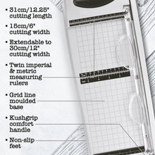 Cargar imagen en el visor de la galería, Tim Holtz 12.25&quot; Maxi Guillotine Paper Cutter - Ranger
