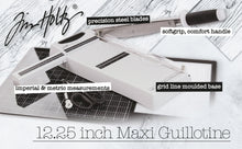 Cargar imagen en el visor de la galería, Tim Holtz 12.25&quot; Maxi Guillotine Paper Cutter - Ranger
