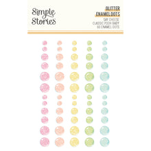 Cargar imagen en el visor de la galería, Simple Stories Say Cheese Classic Pooh Baby Glitter Enamel Dots - SPELLBINDERS
