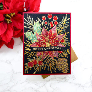 Full Bloom Poinsettia -Spellbinders