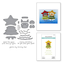 Cargar imagen en el visor de la galería, DECK THE PAWS CLEAR STAMP &amp; DIE SET FROM THE MERRY MISCHIEF COLLECTION
