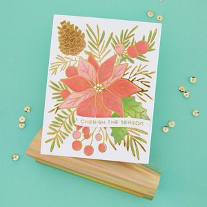 Full Bloom Poinsettia -Spellbinders