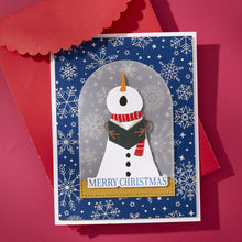 Cargar imagen en el visor de la galería, Snowfall Shimmer BetterPress Plate from the Wonderland Collection
