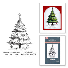 Cargar imagen en el visor de la galería, Twinkle Bright Tree Registration BetterPress Plates from the Wonderland Collection
