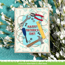 Cargar imagen en el visor de la galería, tool time background stencils  - lawn fawn
