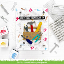 Cargar imagen en el visor de la galería, henry's build-a-sentiment: tools - lawn fawn
