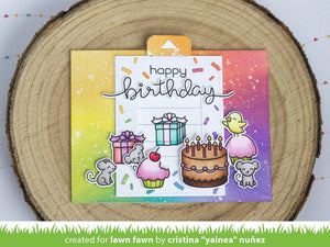 Birthday before 'n afters- Lawn Fawn