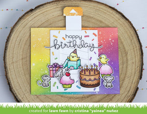 Birthday before 'n afters- Lawn Fawn