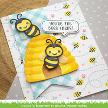 Cargar imagen en el visor de la galería, bee happy background stencils - Lawn fawn
