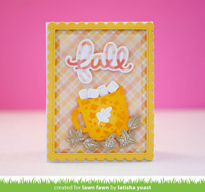 Autumn breeze stencil- lawn fawn