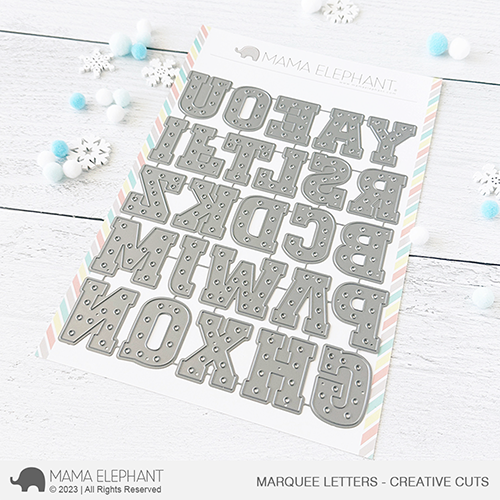 Marquee Letters   - Mama Elephant