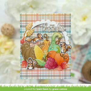 Cornucopia- lawn fawn