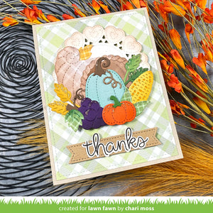 Cornucopia- lawn fawn