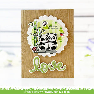 Bamboo stencils- Lawn Fawn