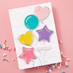 Plaster 3D Embossing Folder fromthe Birthday Bash Collection by Simon Hurley