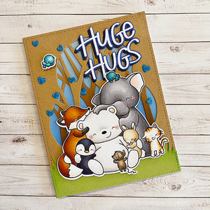 Group Hug - Mama Elephant