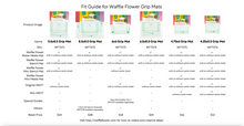 Cargar imagen en el visor de la galería, 6.5x8.5 Grip Mat  - Waffle Flower
