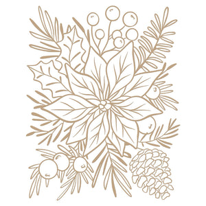 Full Bloom Poinsettia -Spellbinders