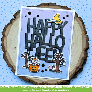 Giant happy halloween: portrait- lawn fawn