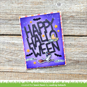 Giant happy halloween: portrait- lawn fawn