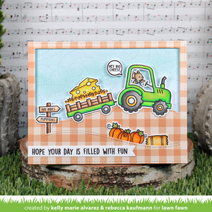 Hay there, hayrides! - Lawn fawn