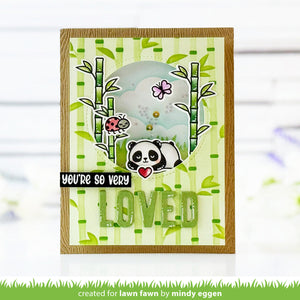 Bamboo stencils- Lawn Fawn