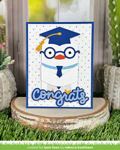 Scripty congrats outline add-on - Lawn Fawn