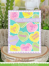 Cargar imagen en el visor de la galería, Candy hearts stencils- Lawn Fawn
