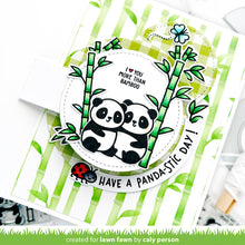 Cargar imagen en el visor de la galería, i heart pandas coloring stencils  - Lawn Fawn
