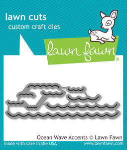 Ocean wave accents - Lawn Fawn