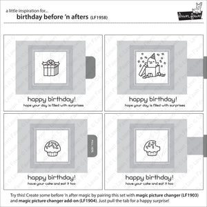 Birthday before 'n afters- Lawn Fawn