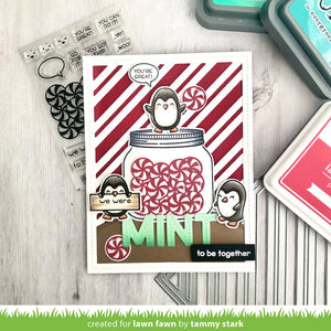 How you bean? mint add-on- Lawn Fawn
