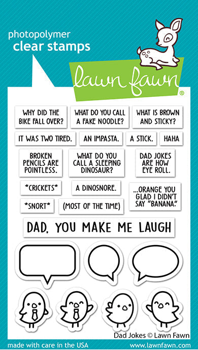 Dad jokes-  Lawn Fawn