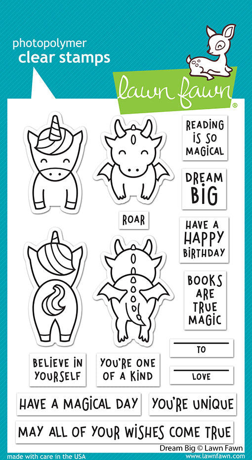 Dream big -   Lawn Fawn