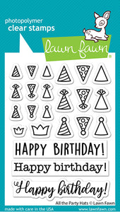 All the party hats- Lawn fawn