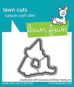 Pawsome birthday- Lawn fawn