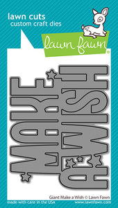 Giant make a wish- Lawn fawn