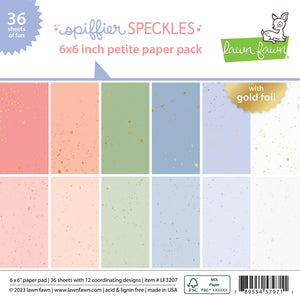 Spiffier speckles petite paper pack -  Lawn fawn