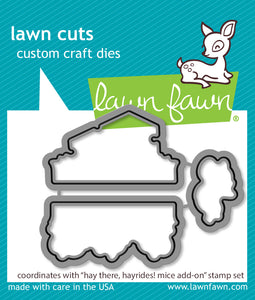 Hay there, hayrides! mice add-on- Lawn fawn