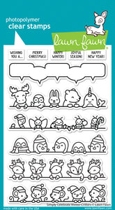 Simply celebrate winter critters- Lawn fawn