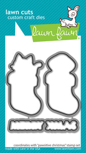 Pawsitive christmas- Lawn fawn