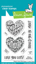 Cargar imagen en el visor de la galería, Magic heart messages- LawnFawn
