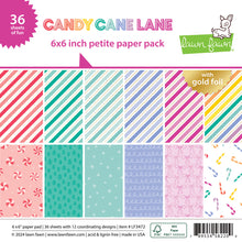Cargar imagen en el visor de la galería, Candy cane lane petite paper pack -  Lawn fawn
