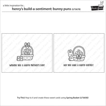 Cargar imagen en el visor de la galería, henry&#39;s build-a-sentiment: bunny puns - Lawn Fawn
